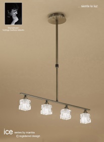 Ice AB Ceiling Lights Mantra Contemporary Ceiling Lights Ice AB Ceiling Lights Mantra Contemporary Ceiling Lights